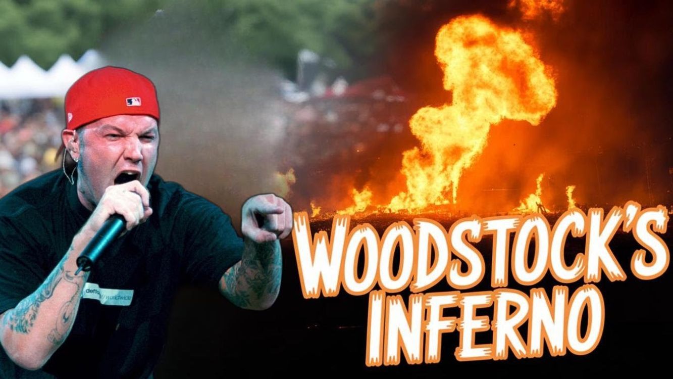 cover art for Woodstock ’99: Chaos, Korn & Metallica