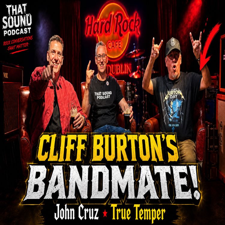 cover art for John Cruz on Playing with Metallica Legend Cliff Burton | LIVE at Hard Rock Dublin