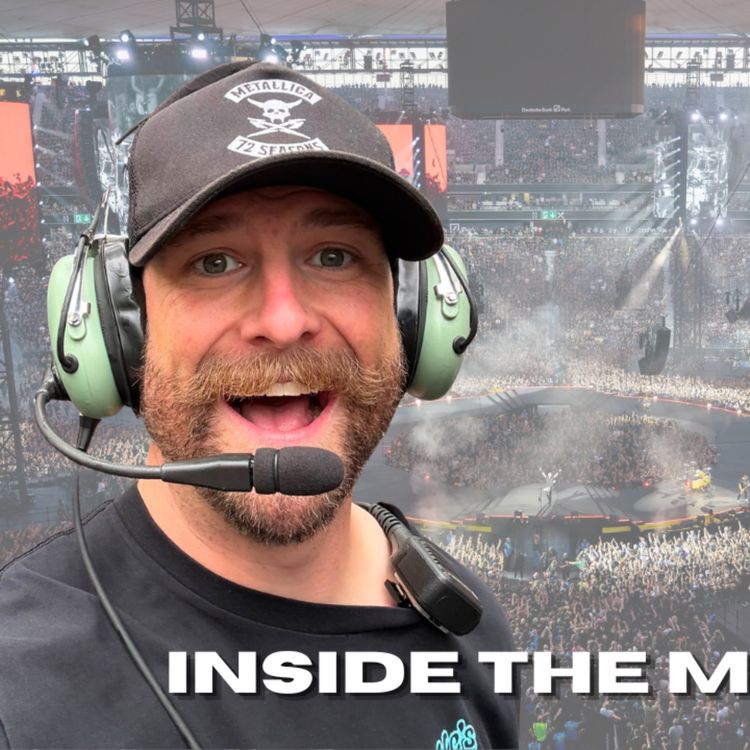 cover art for What It's REALLY Like Working for Metallica | Behind the Scenes of the M72 Tour with Jules Davies
