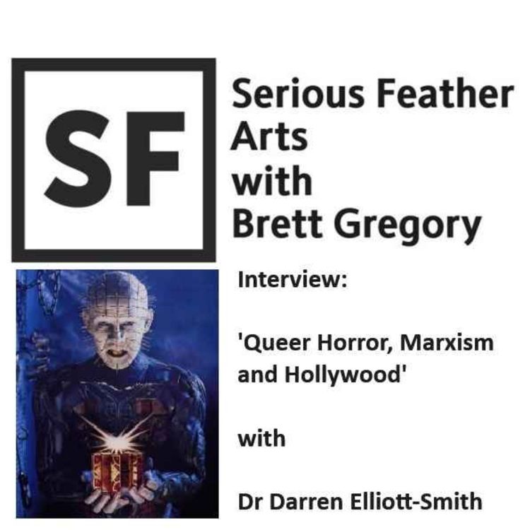 cover art for Interview: Dr. Darren Elliott-Smith ​(University of Stirling) discusses Queer Horror and Hollywood