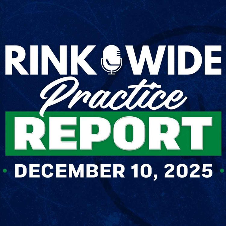 cover art for Rink Wide Practice Report w/ Jeff Paterson: Foote, Marcus Pettersson and DeBrusk speak | December 10, 2025