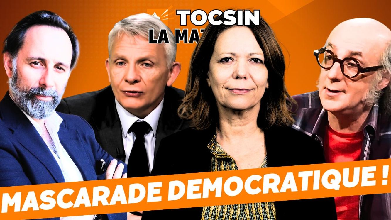 cover art for La Matinale Tocsin du 20/09 : « Mascarade démocratique ! » Avec Alexis Poulin