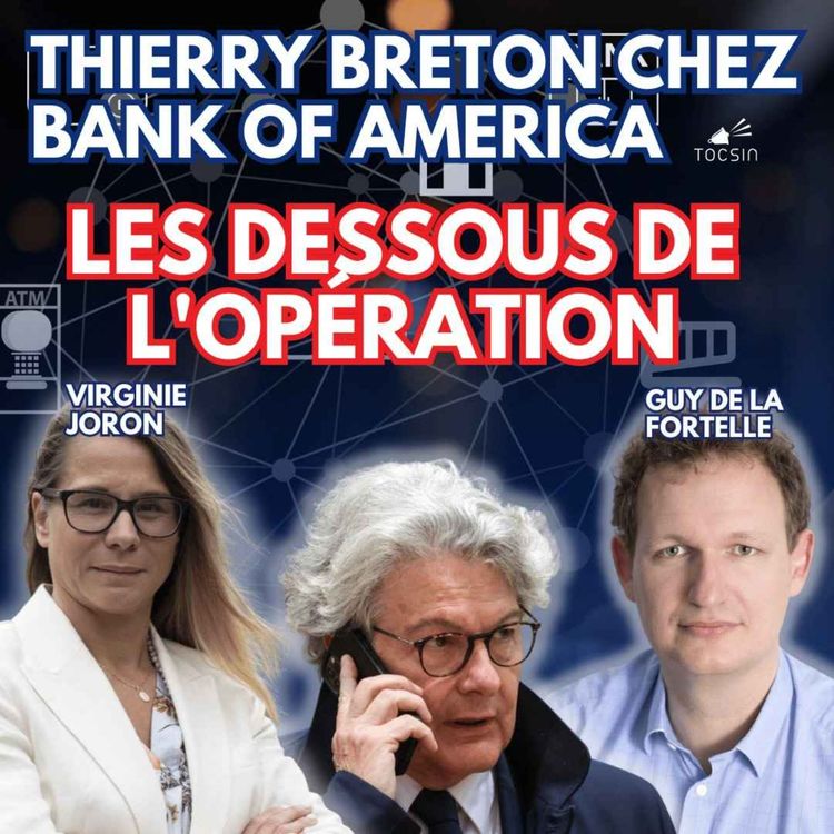 cover art for La Matinale Tocsin du 27/01 : Thierry Breton chez Bank of America : Les dessous de l'affaire ! Avec Virginie Joron et Guy de la Fortelle
