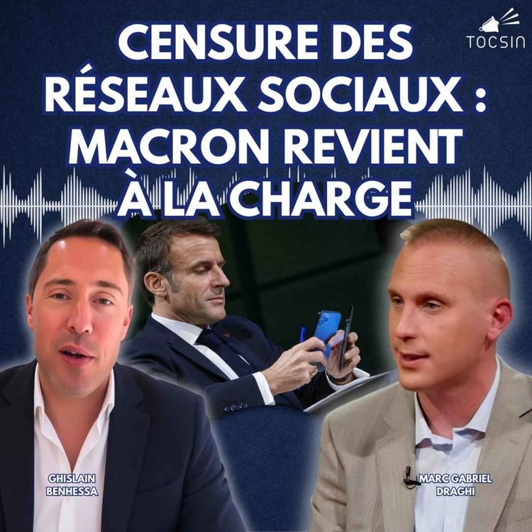cover art for Macron utilise Ursula pour instaurer la censure numérique ! La Matinale 16/09