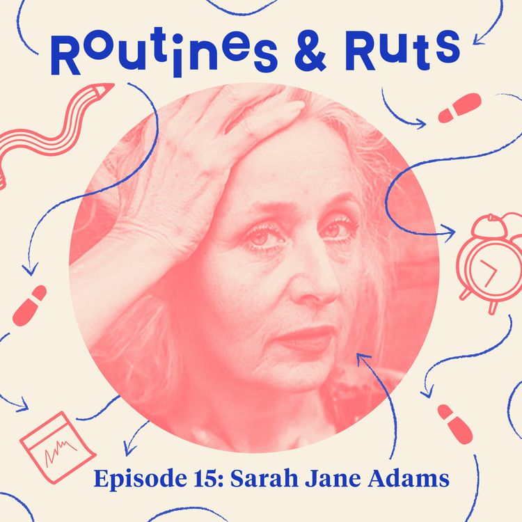 cover art for Sarah Jane Adams on inevitable uncertainty, self-sabotage and joy