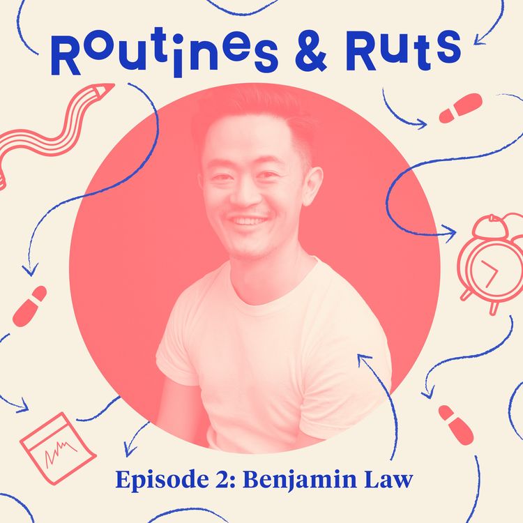 cover art for Benjamin Law on time optimism and managing post-project blues