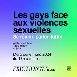 cover art for Folle et Furieuse #2 Table ronde - Les gays face aux violences sexuelles