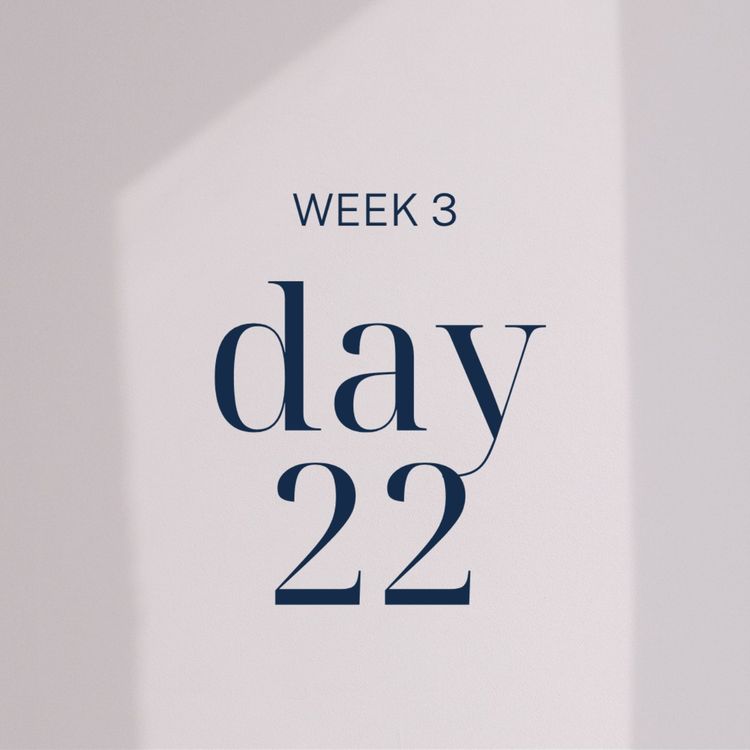 cover art for Week 3, Day 22