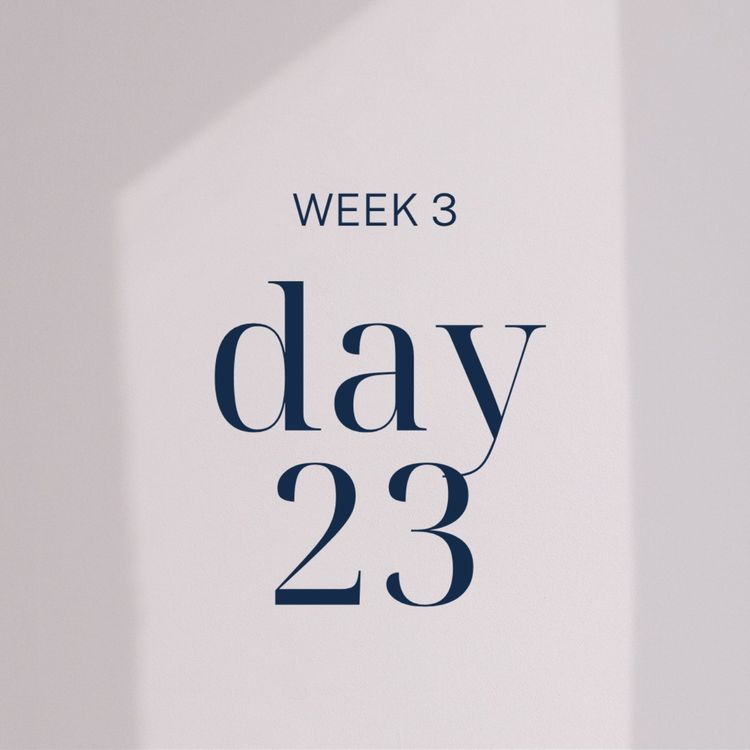 cover art for Week 3, Day 23