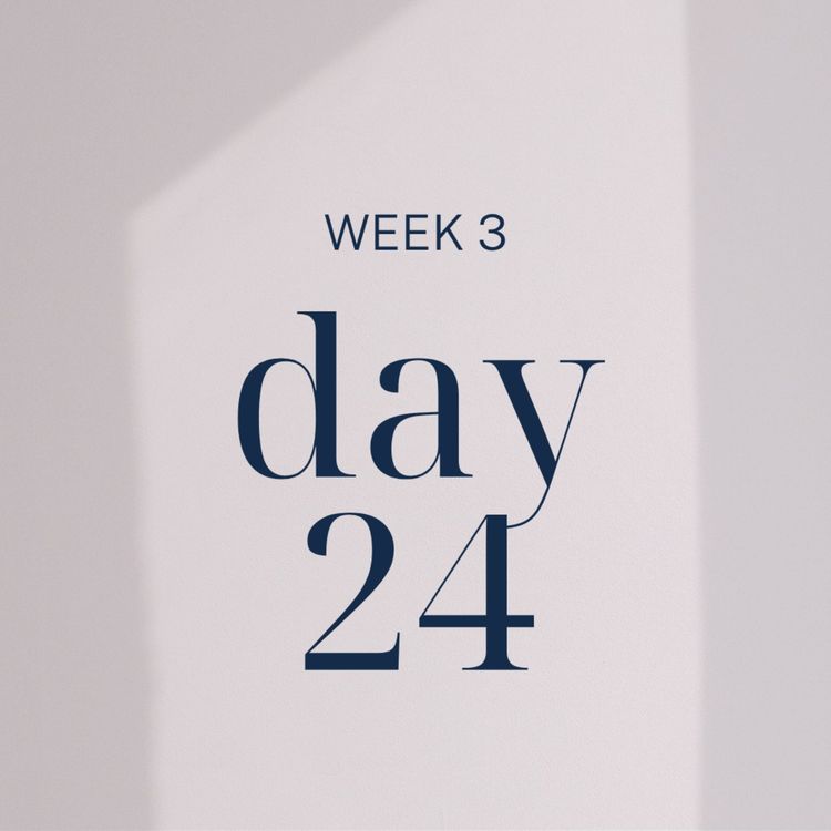 cover art for Week 3, Day 24