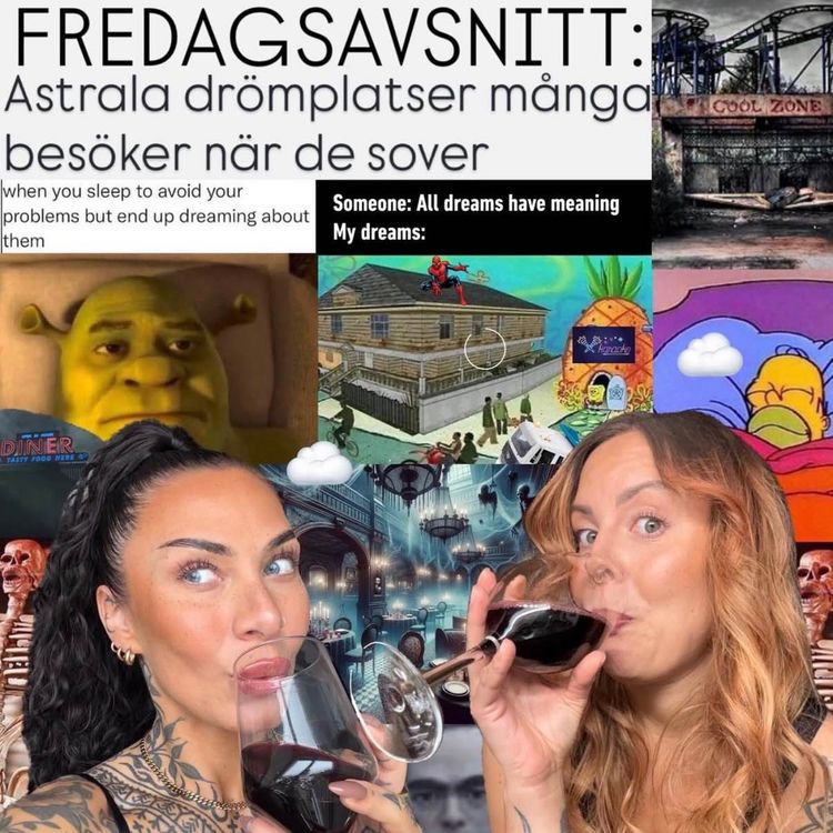 cover art for FREDAGSAVSNITT: Astrala drömplatser många besöker när de sover