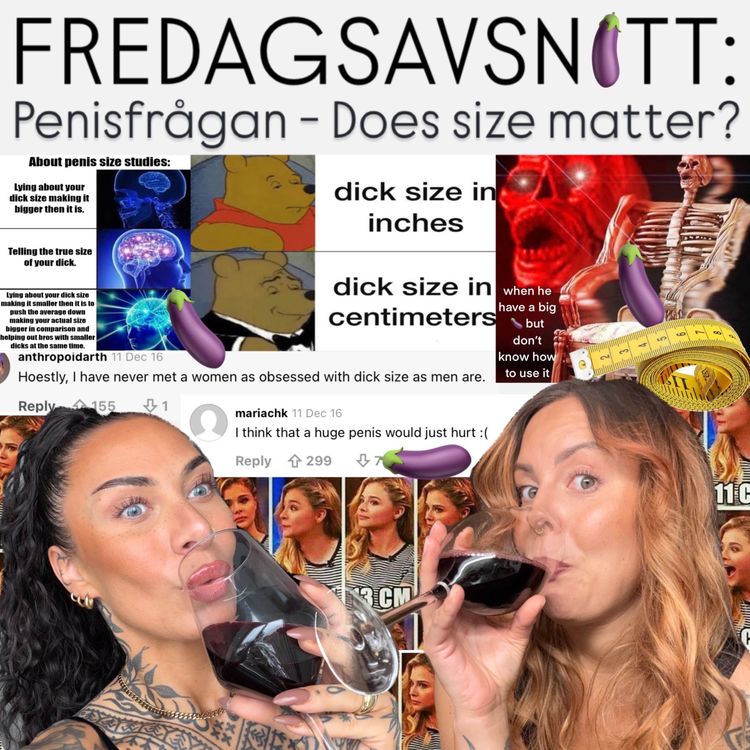 cover art for FREDAGSAVSNITT: Penisfrågan - Does size matter?