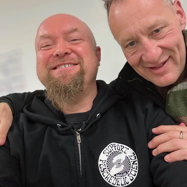 cover art for # 41 Nikolaj Frobenius, om sin roman "En uventa dragning mot jungelen", Norges første psykedeliske roman, psykedeliske opplevelser, psykedelisk terapi og ketaminassistert behandling