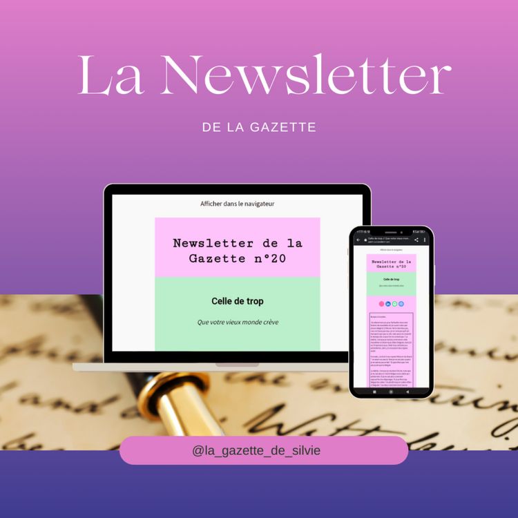 cover art for Newsletter de la Gazette n°1