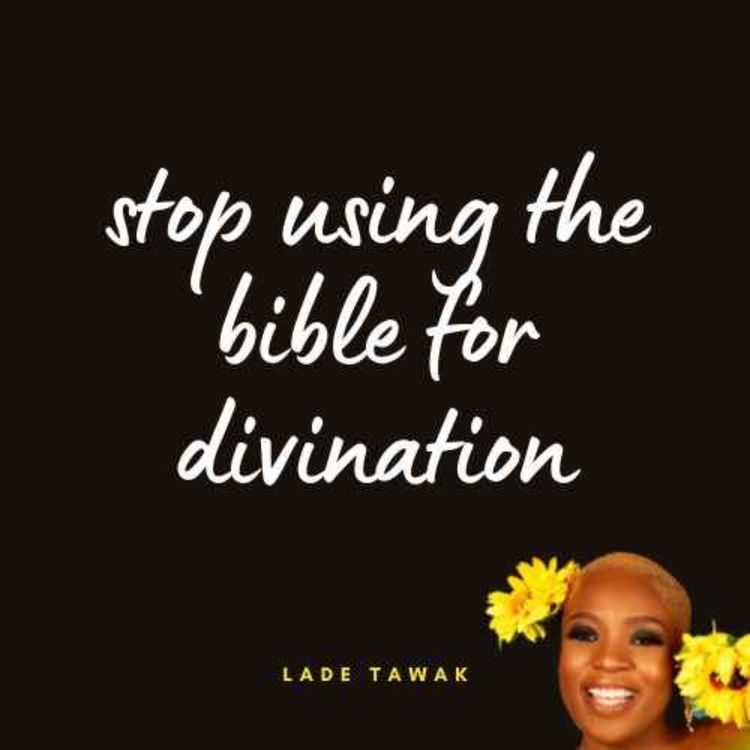 cover art for S02E328 - Stop using the Bible for divination