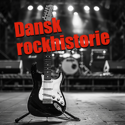 cover art for Dansk rockhistorie