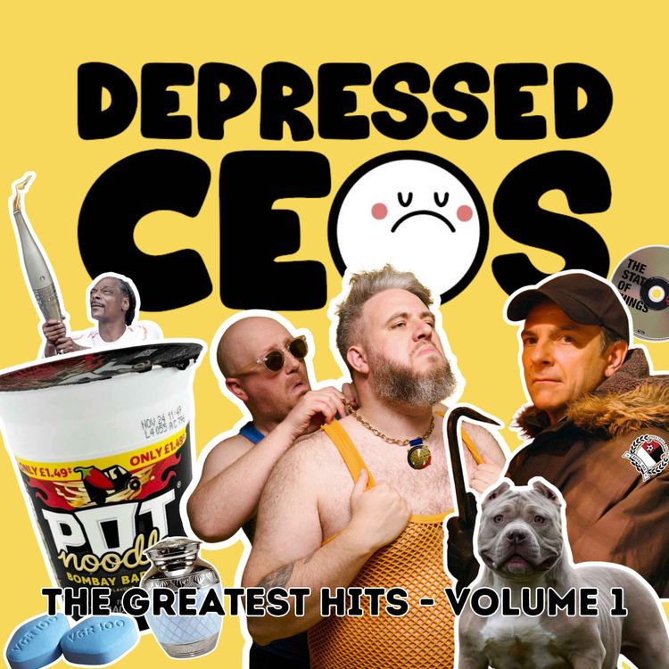 cover art for OUR GREATEST HITS SO FAR (Vol.1) - Depressed CEO's