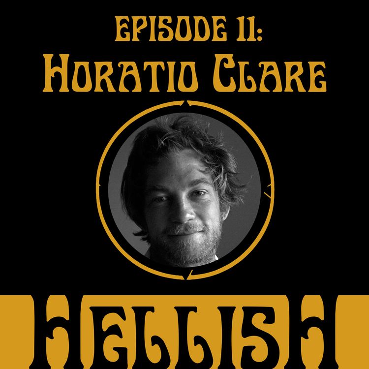 cover art for Horatio Clare, writer & broadcaster