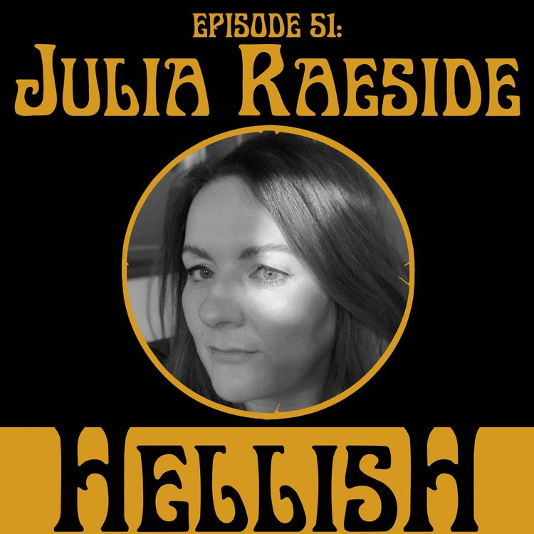 cover art for Julia Raeside, writer