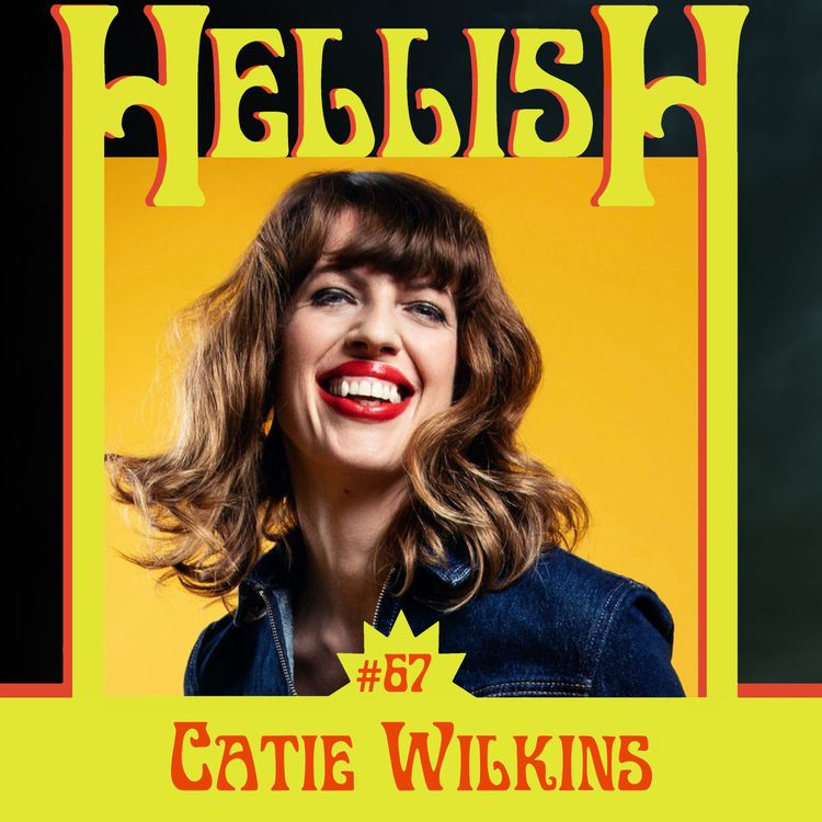 cover art for Catie Wilkins, comedian & author