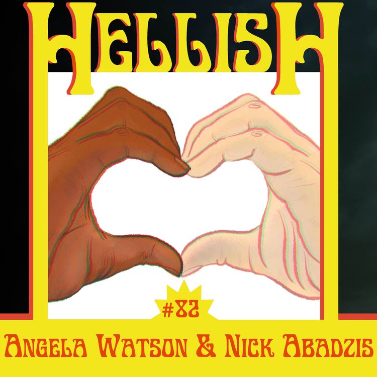 cover art for Nick Abadzis, comics creator & Angela Watson, therapist