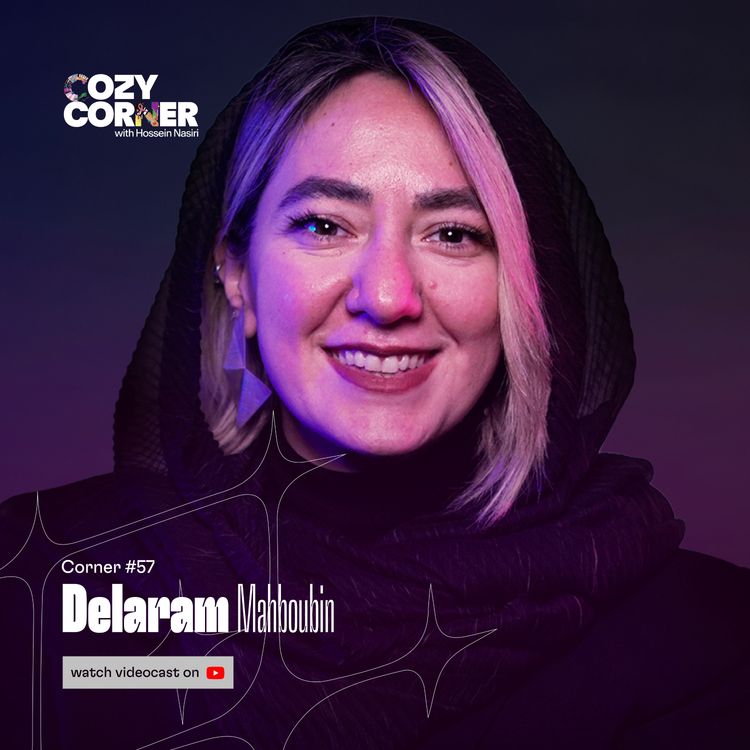 cover art for Corner 57: Delaram Mahboubin | دلارام محبوبین