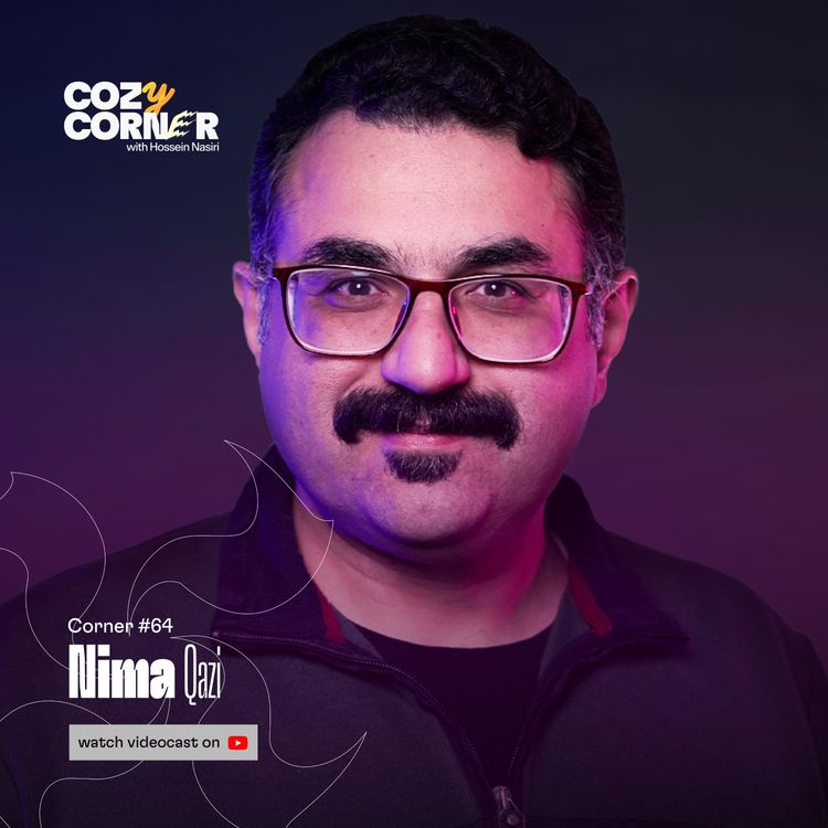 cover art for Corner 64: Nima Qazi | نیما قاضی