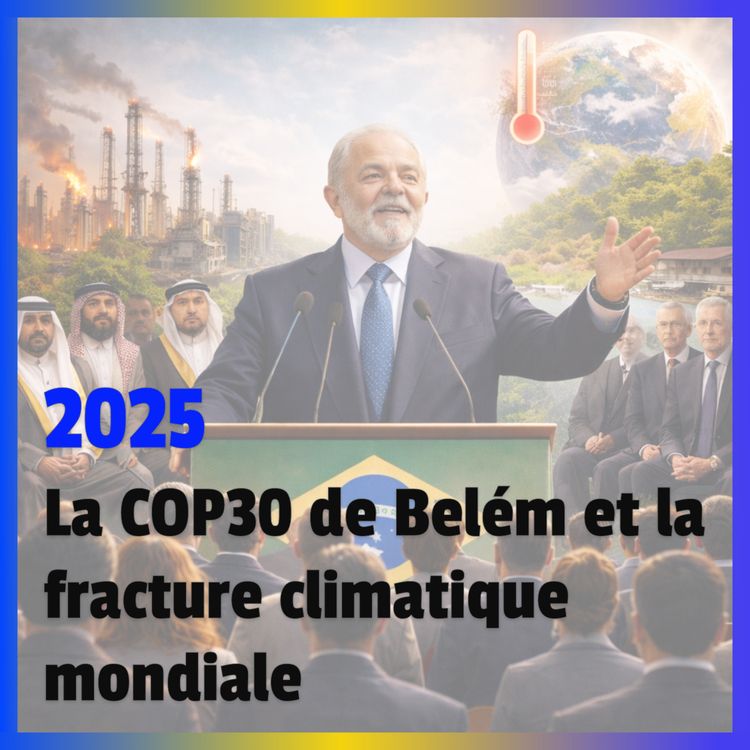 cover art for [Récap 2025 #2] La COP30 de Belém et la fracture climatique mondiale