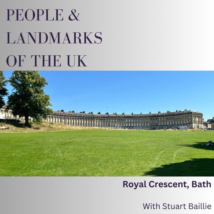 cover art for People and Landmarks of the UK - Royal Crescent, Bath