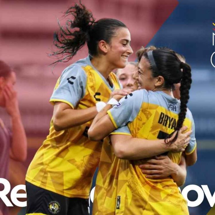 cover art for 10-1! The Riveters are Raining Goals!