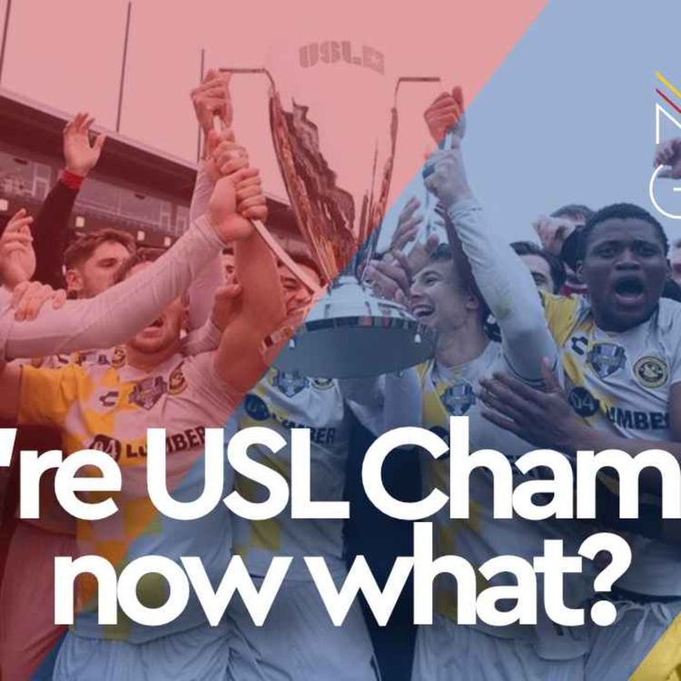 cover art for We're USL Champs... now what? - Riverhounds Reaction Show