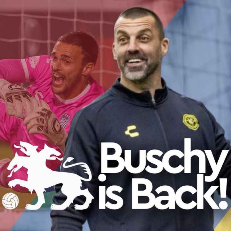 cover art for Buschy is Back! - Riverhounds and Riveters Show