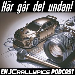 cover art for Här går det undan! - En JCRallypics Podcast