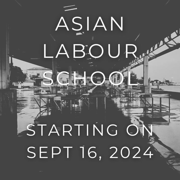 cover art for #AsianLabourReview Starts a School