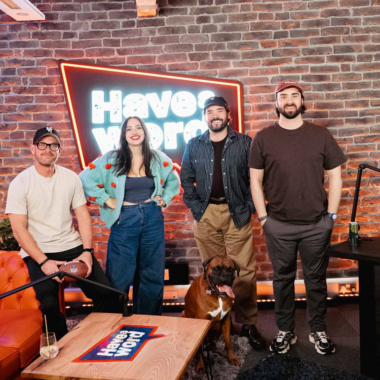 cover art for #385 with Bella Hull - Have A Word w/Adam, Dan & Carl