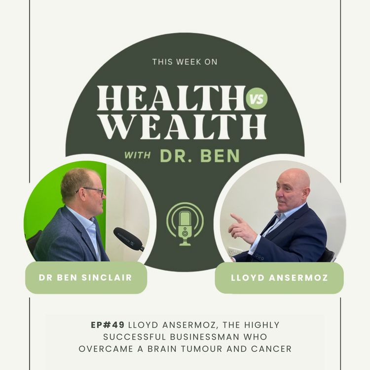 cover art for Lloyd Ansermoz, the highly successful businessman who overcame a brain tumour and cancer