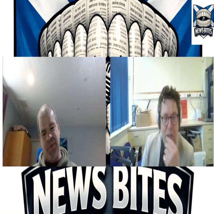 cover art for In the Footsteps of... News Bites Scotland Episode 3