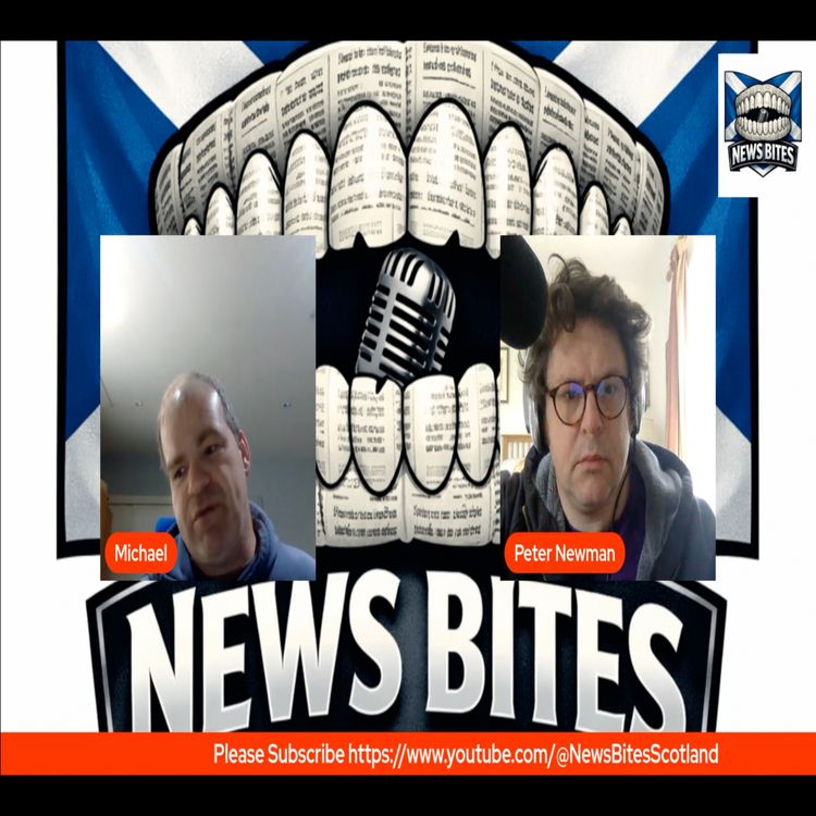 cover art for In the Footsteps of... News Bites Scotland's June episode