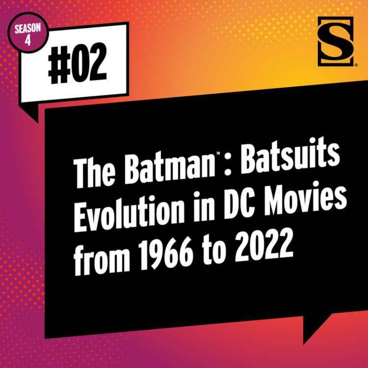 cover art for The Batman: Batsuits Evolution in DC Movies from 1966 to 2022