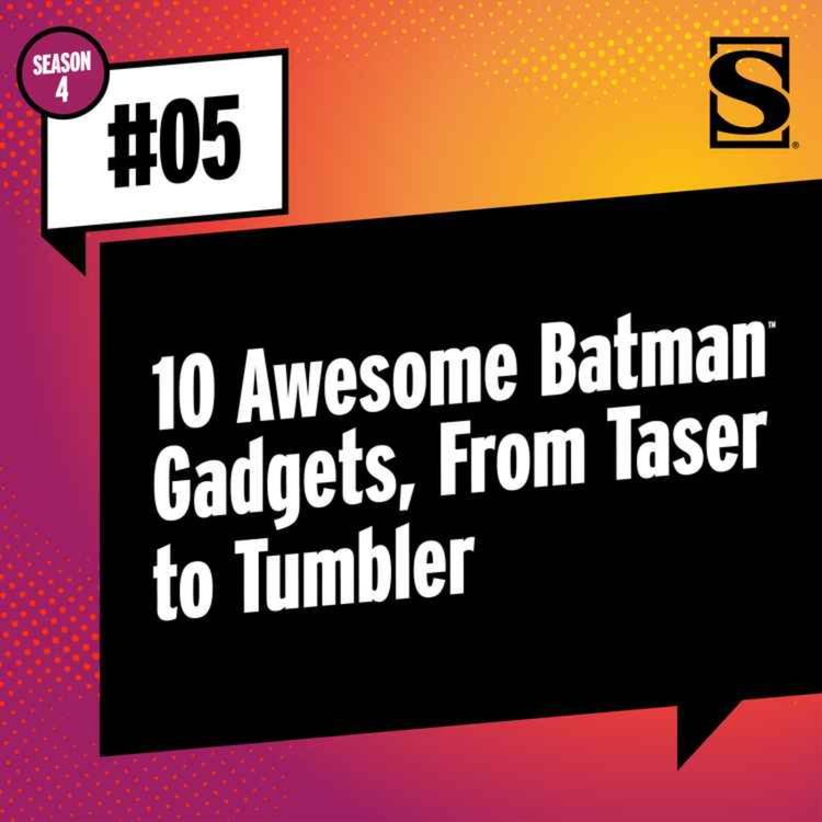 cover art for 10 Awesome Batman Gadgets, from Taser to Tumbler