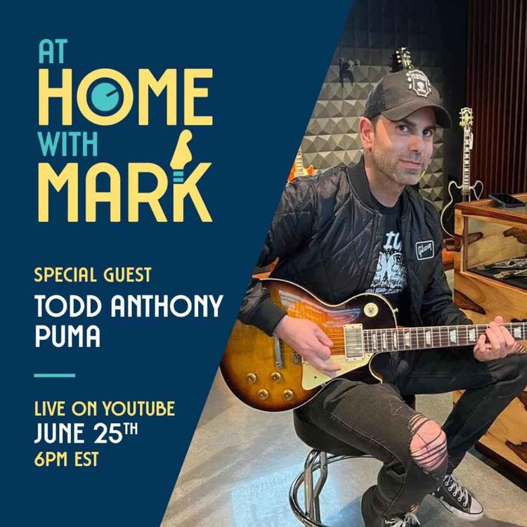 cover art for At Home with Mark: Todd Anthony Puma