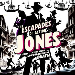 cover art for The Escapades of Action Jones