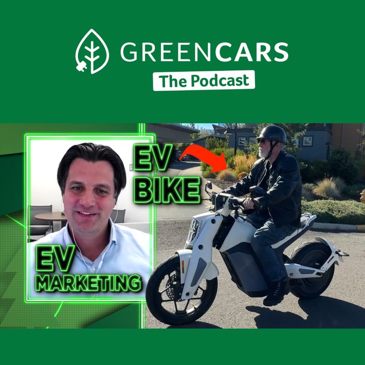cover art for How Vehicle Safety Evolved + Electric Motorcycle Review | GreenCars Podcast Ep. 21
