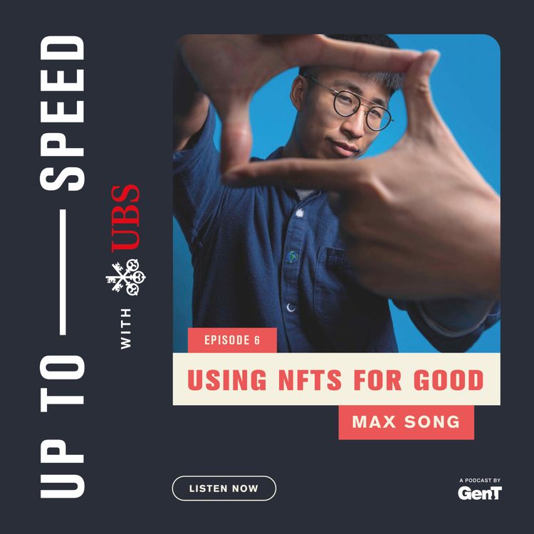 cover art for Using NFTs for good with Max Song