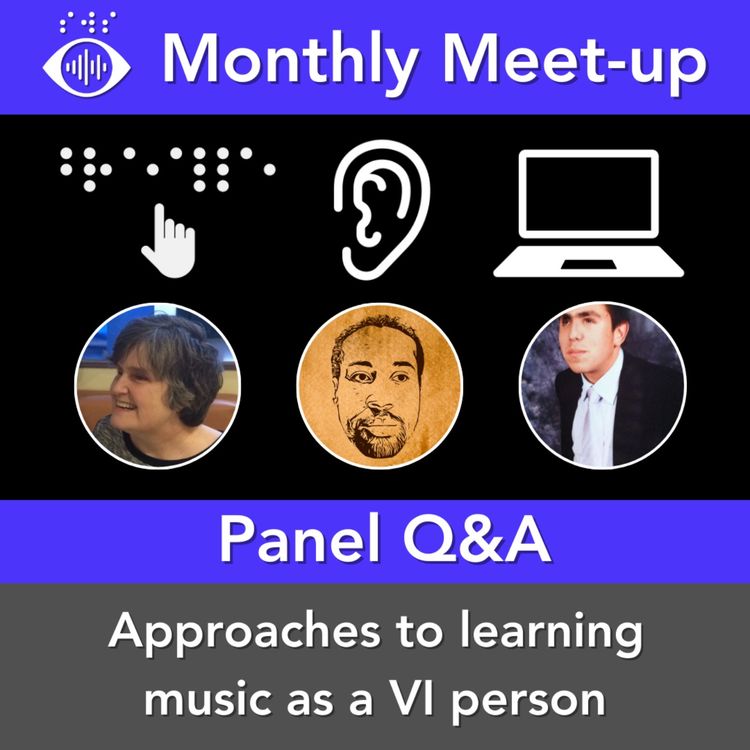 cover art for Panel discussion: approaches to learning music with a visual impairment