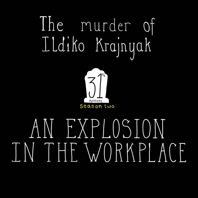 cover art for S2, E31: The Murder of Ildiko Krajnyak - An Explosion in the Workplace
