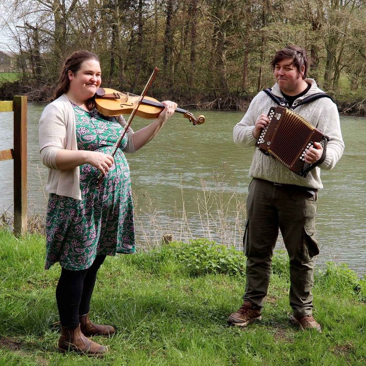 cover art for Jackie Oates with John Spiers on the Thames Path at Wallingford