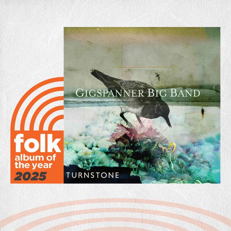 cover art for Gigspanner Big Band on “Turnstone”: Folk Album of the Year 2025 Nominee