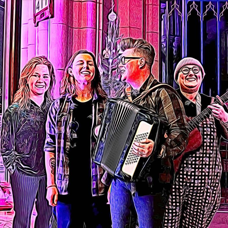 cover art for Winterfolk in West Yorkshire with O’Hooley and Tidow, Katie Spencer and Maddie Morris