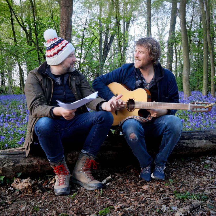 cover art for Rob Cowen and Johnny Flynn at Thornborough Henges
